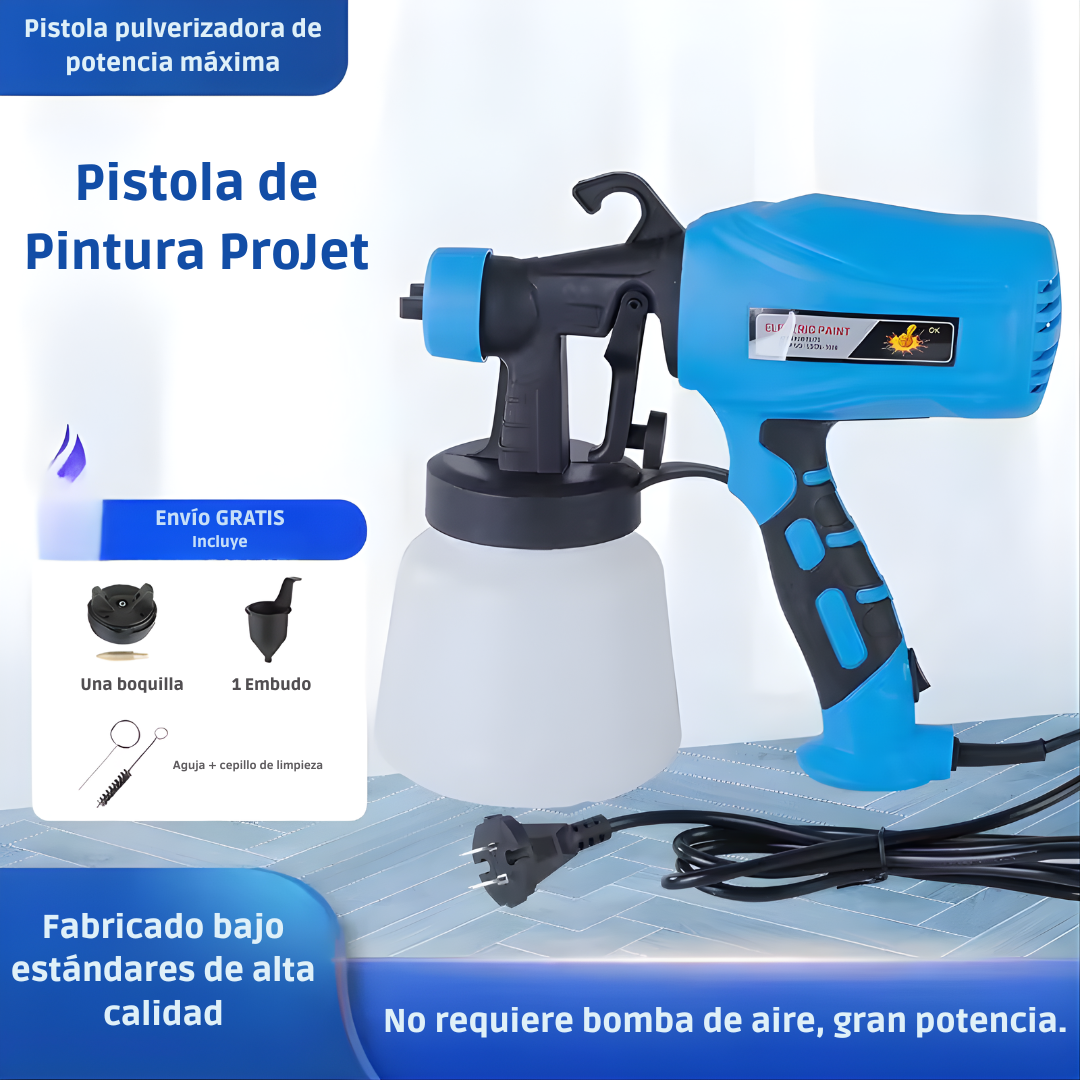 Pistola de Pintura ProJet | Acabado Profesional
