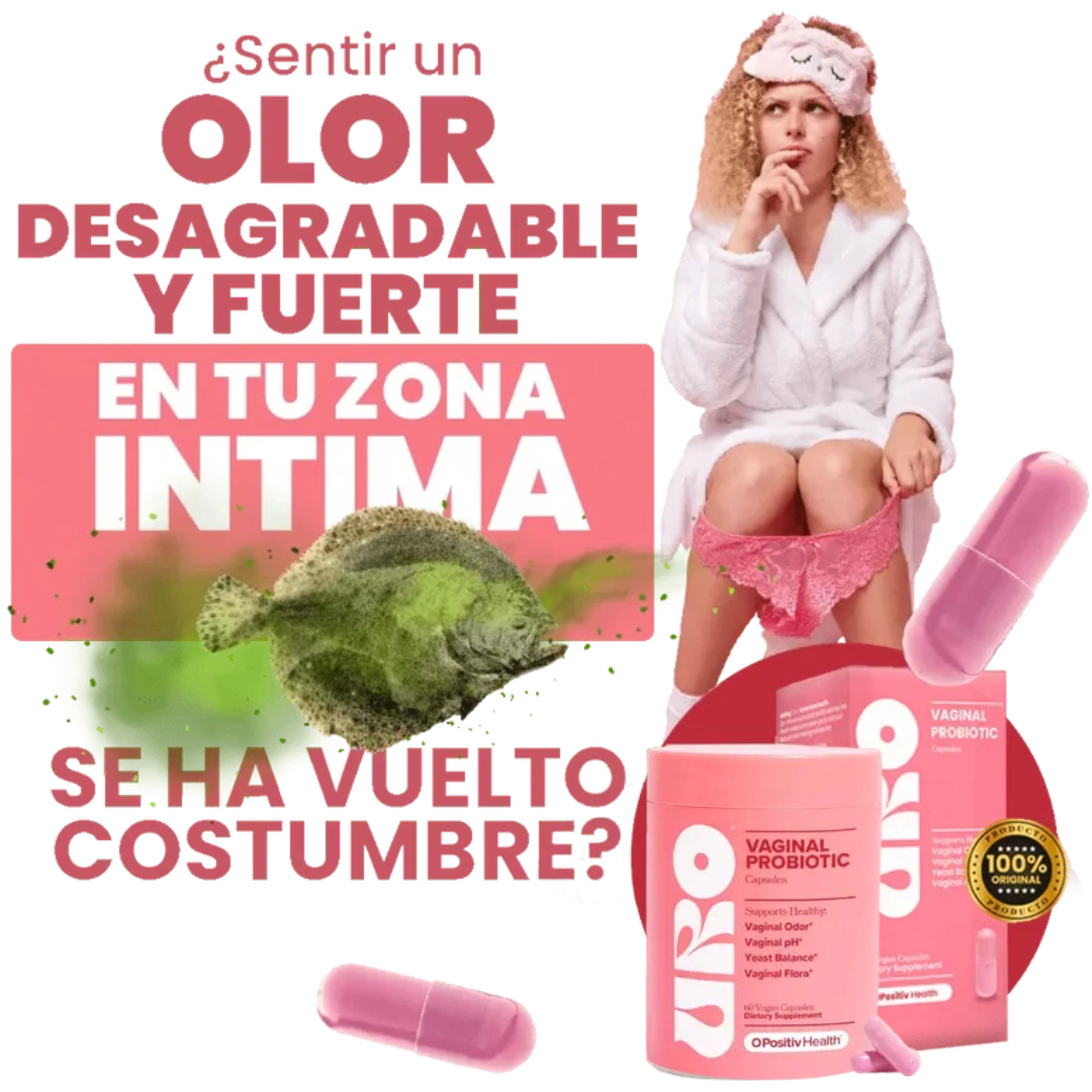 URO PROBIOTIC CAPSULA ROSA