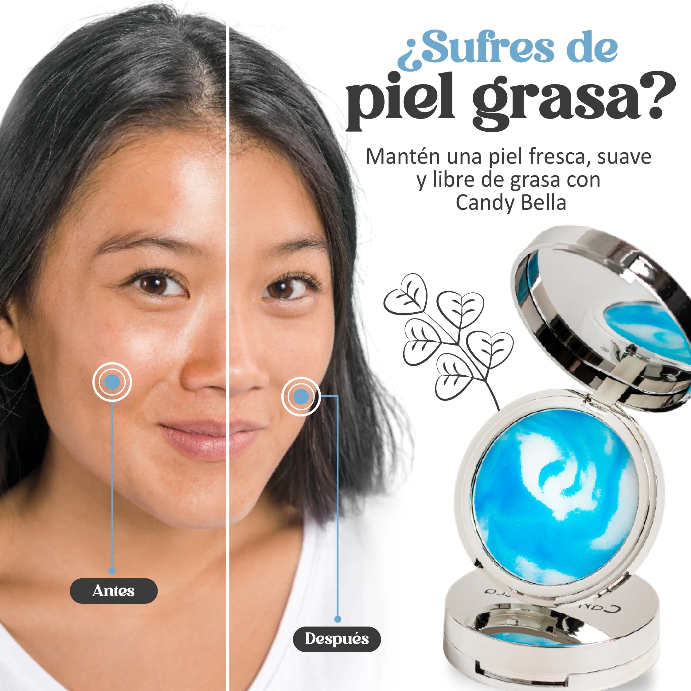 Candy Bella | Piel mate y perfecta todo el día